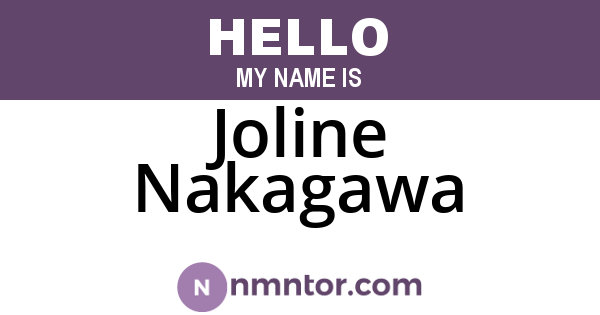 Joline Nakagawa