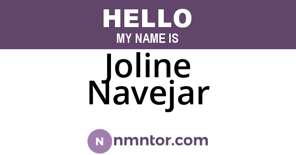 Joline Navejar