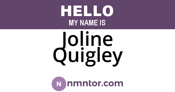 Joline Quigley