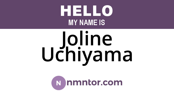 Joline Uchiyama