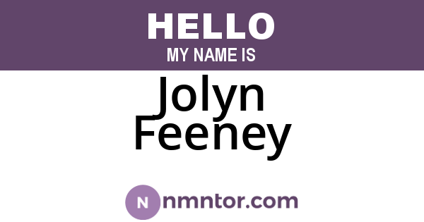 Jolyn Feeney