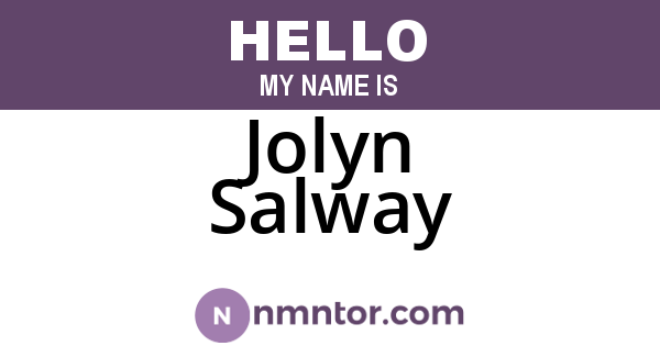 Jolyn Salway