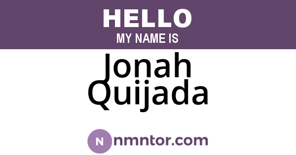 Jonah Quijada
