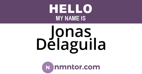 Jonas Delaguila