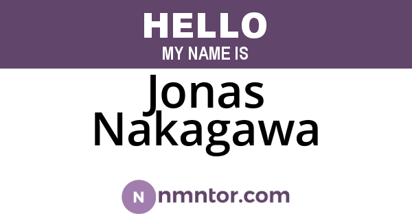 Jonas Nakagawa