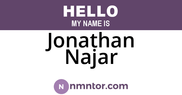 Jonathan Najar