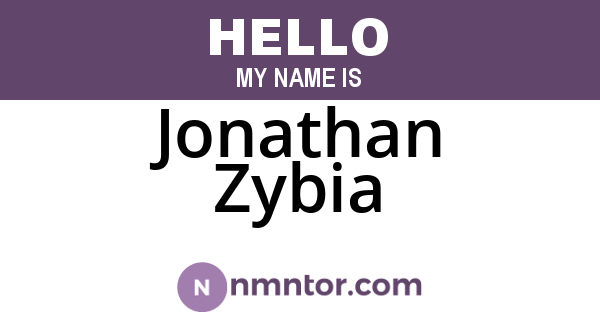 Jonathan Zybia