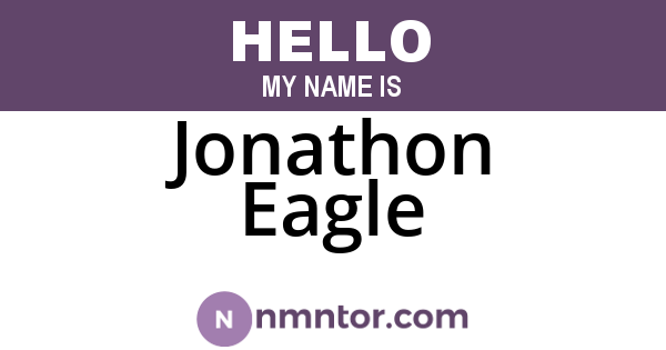 Jonathon Eagle