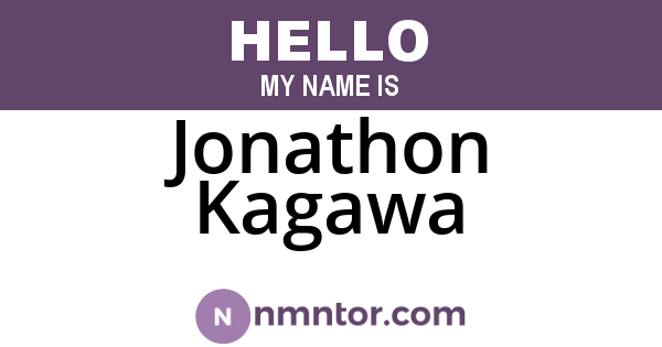 Jonathon Kagawa