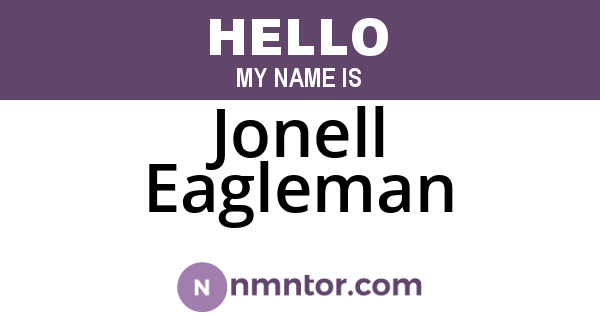 Jonell Eagleman