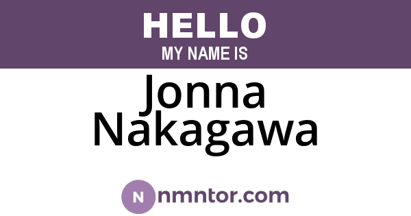 Jonna Nakagawa