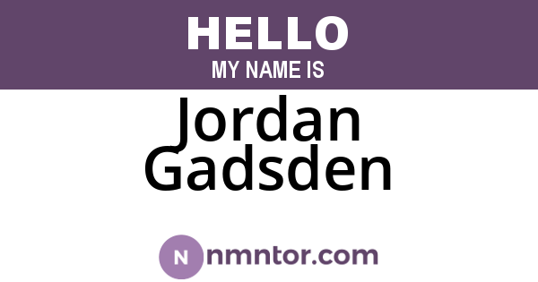 Jordan Gadsden