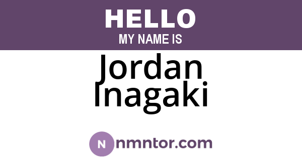 Jordan Inagaki