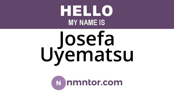 Josefa Uyematsu