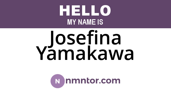 Josefina Yamakawa