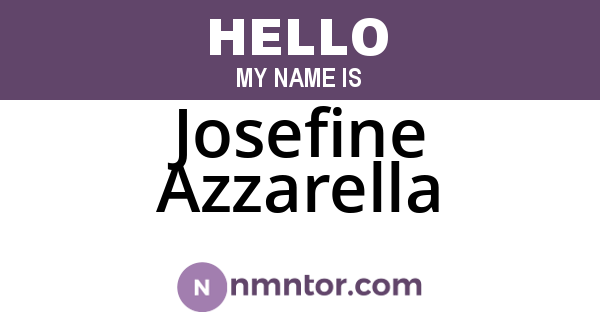 Josefine Azzarella