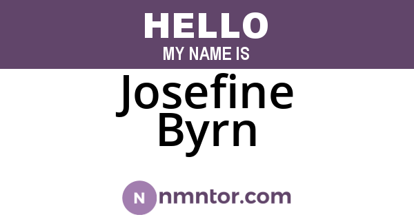 Josefine Byrn