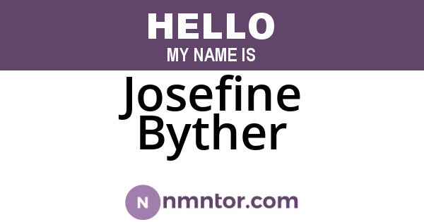 Josefine Byther