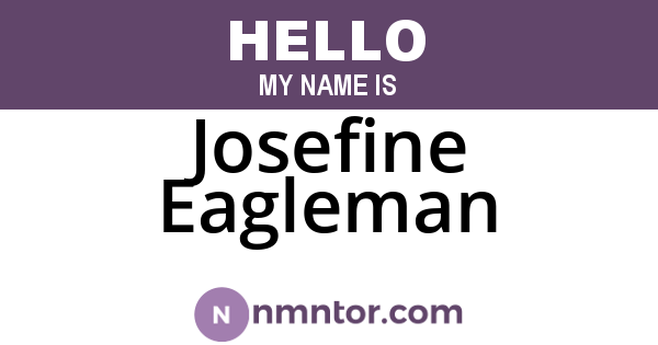 Josefine Eagleman