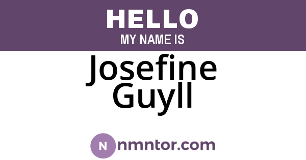 Josefine Guyll