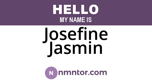 Josefine Jasmin