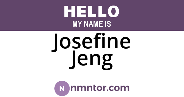 Josefine Jeng