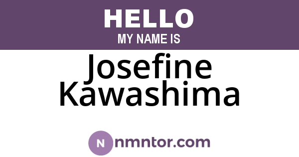Josefine Kawashima