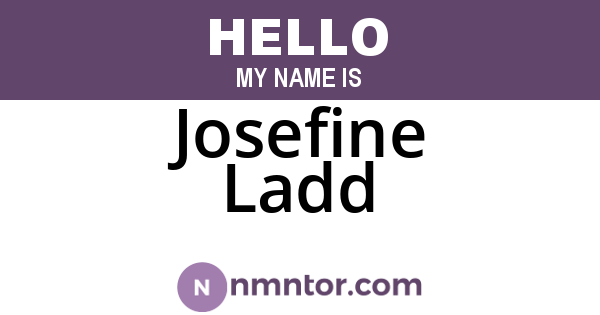 Josefine Ladd