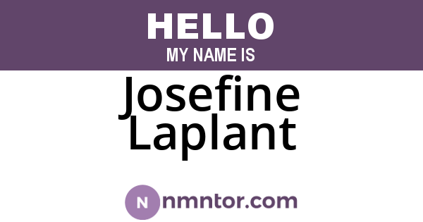 Josefine Laplant