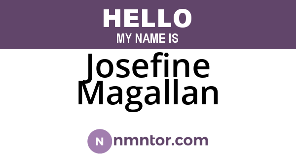 Josefine Magallan