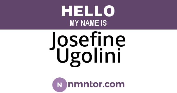 Josefine Ugolini