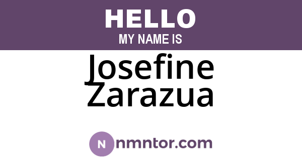 Josefine Zarazua