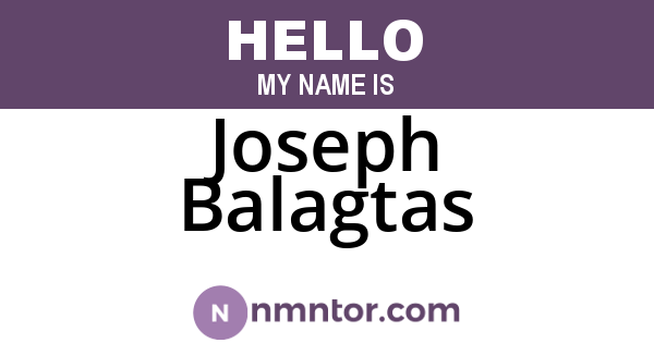 Joseph Balagtas