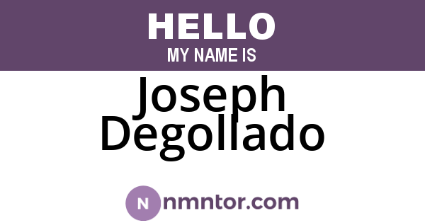 Joseph Degollado