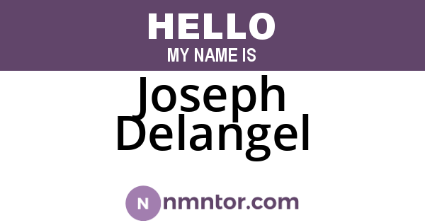 Joseph Delangel