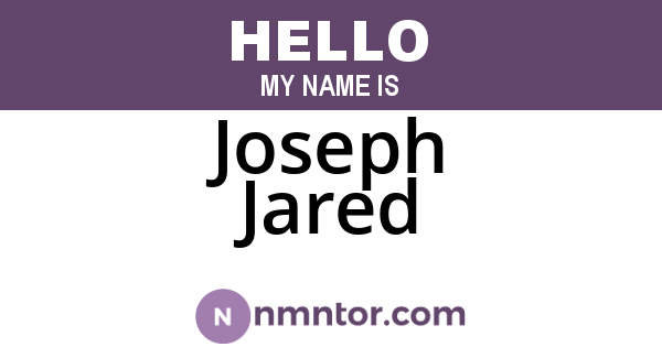 Joseph Jared
