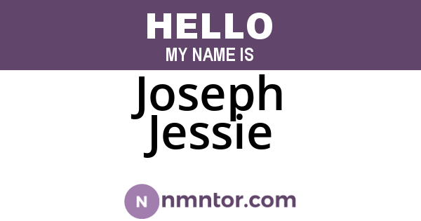 Joseph Jessie