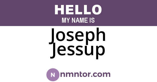 Joseph Jessup