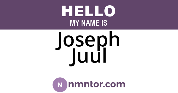 Joseph Juul