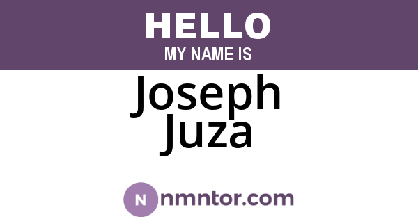 Joseph Juza