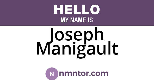 Joseph Manigault