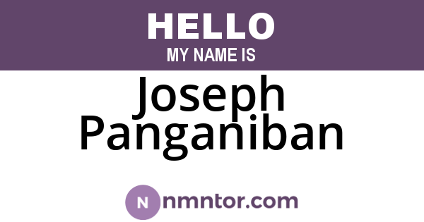 Joseph Panganiban