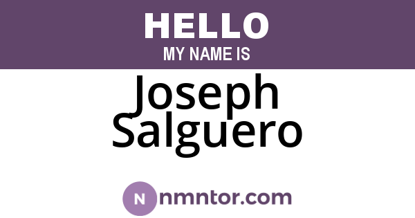 Joseph Salguero