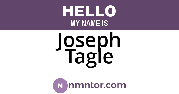 Joseph Tagle