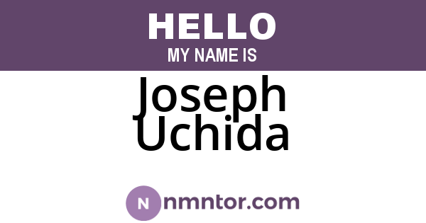 Joseph Uchida