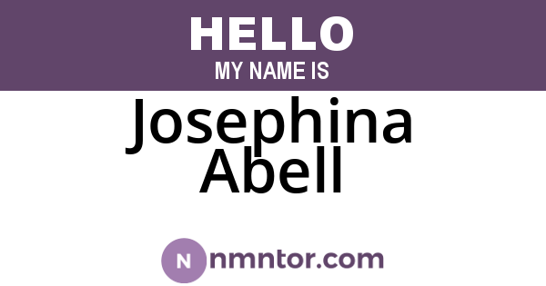 Josephina Abell