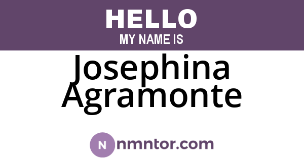 Josephina Agramonte