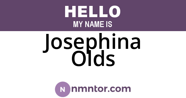 Josephina Olds