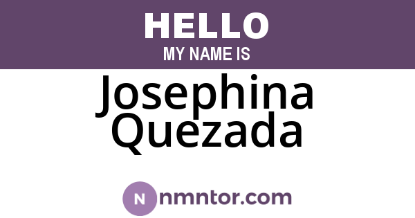 Josephina Quezada