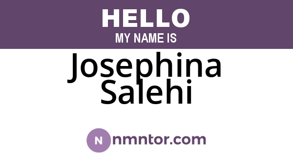 Josephina Salehi
